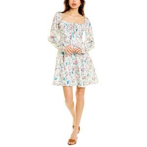 To My Lovers' Mini Dress in White, S